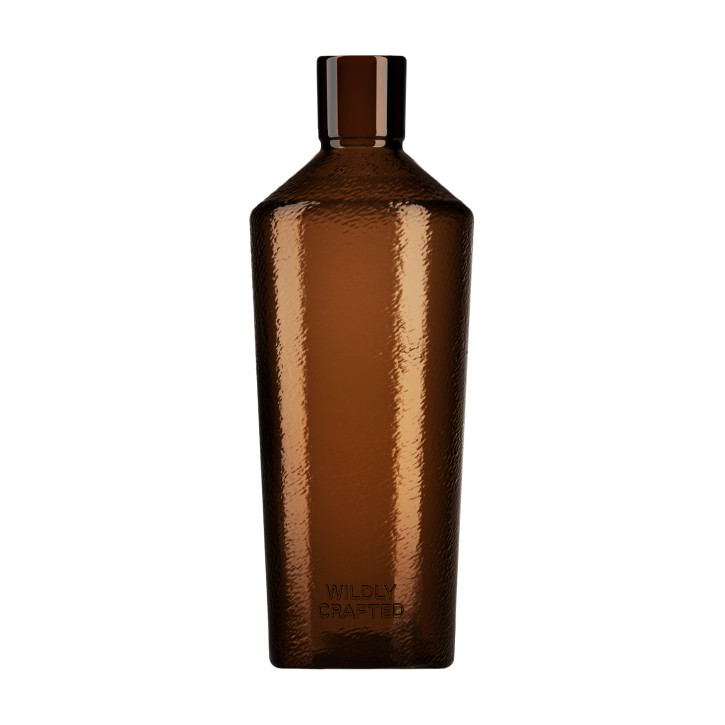 Botella Primal: Wildly Crafted en vidrio reciclado